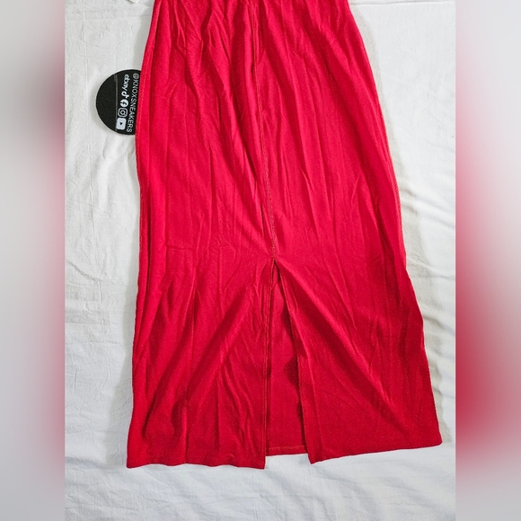 Lululemon All Aligned Midi Dress DKRD Dark Red Women's Size 8 - Picture 3 of 7